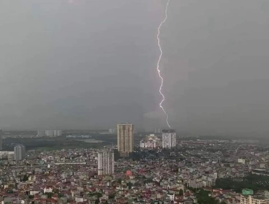 Hà Nội và miền Bắc, miền Trung đang vào cao điểm mùa sấm sét. Ảnh minh họa Hà Nội và miền Bắc, miền Trung đang vào cao điểm mùa sấm sét. Ảnh minh họa