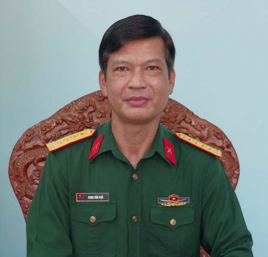 Đại tá Phan Văn Phú. Ảnh: V.H