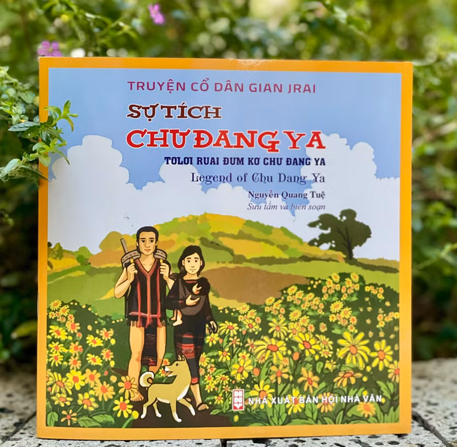 Bìa sách "Sự tích Chư Đang Ya". Ảnh: Lam Nguyên