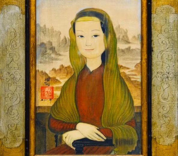 Mona Lisa của Mai Trung Thứ vừa được gõ búa khoảng 5,4 tỉ đồng ở phiên đấu giá của Sotheby’s Singapore. Ảnh: luxuo.vn