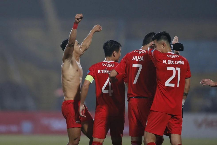 Đội Thể Công Viettel đánh bại đối thủ