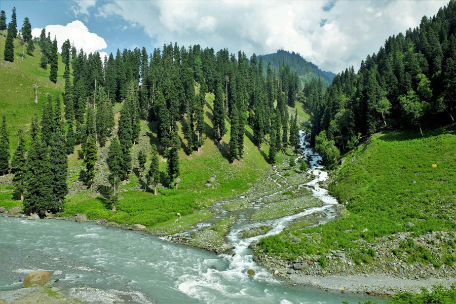 Khác với Việt Nam mùa trek, leo núi bắt đầu vào tháng 9 đến đầu tháng 4 năm sau khi tiết trời dần chuyển lạnh và dễ săn mây trên núi cao, Kashmir từ tháng 7 tới hết tháng 9 lại là dịp hút khách đi trek nhất khi chưa quá lạnh và có băng tuyết dày.