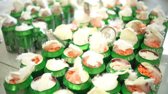 Ma túy cất giấu trong thùng, lon bia Ma túy cất giấu trong thùng, lon bia