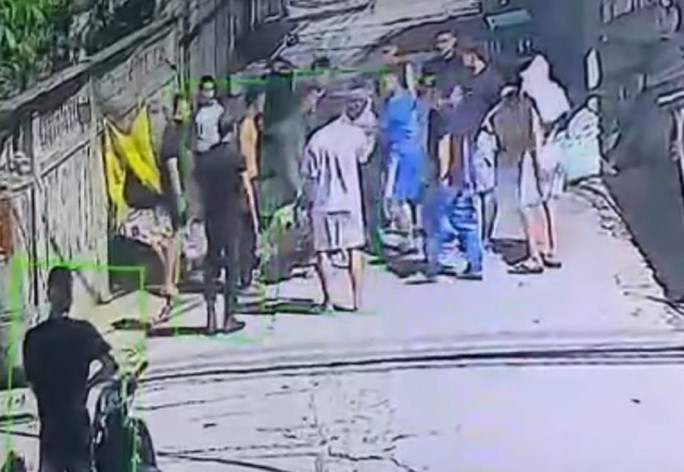 Hiện trường nơi xảy ra vụ việc Hiện trường nơi xảy ra vụ việc