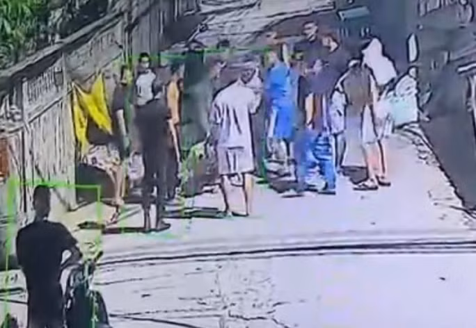 Hiện trường nơi xảy ra vụ việc