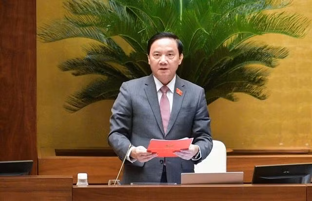 Phó chủ tịch Quốc hội Nguyễn Khắc Định. Ảnh: Mai Hân