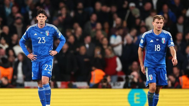 Italy đối mặt nguy cơ bị loại. (Nguồn: Getty Images) Italy đối mặt nguy cơ bị loại. (Nguồn: Getty Images)