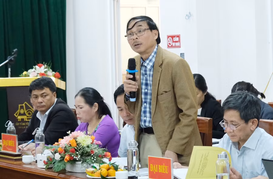 Ông Đinh Đình Chi-Trưởng phòng Văn hóa-Thông tin huyện Kbang. Ảnh: Minh Châu