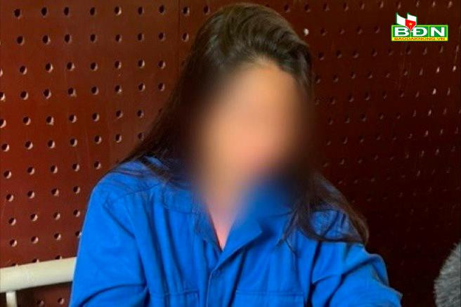 Một trong các đối tượng tại cơ quan điều tra