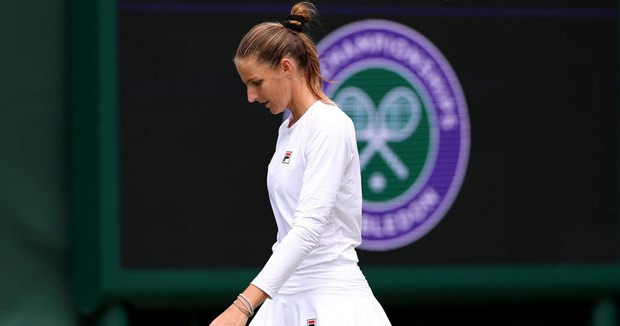 Karolina Pliskova trải qua giải Grand Slam thứ 2 liên tiếp bị loại từ vòng 1. (Nguồn: AP)
