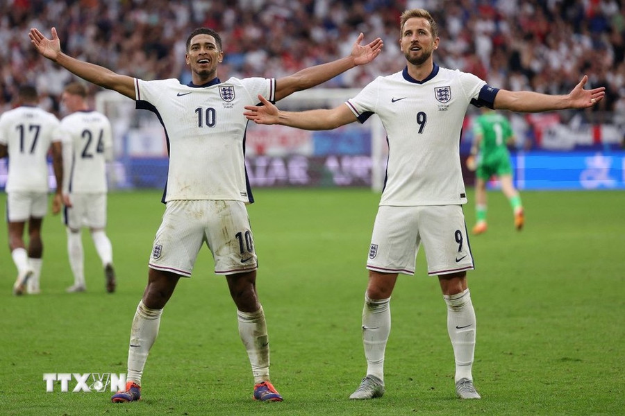 Tuyển Anh chắc chắn không dễ dàng gì trên hành trình đến ngôi vương. (Ảnh: AFP/TTXVN) Tuyển Anh chắc chắn không dễ dàng gì trên hành trình đến ngôi vương. (Ảnh: AFP/TTXVN)