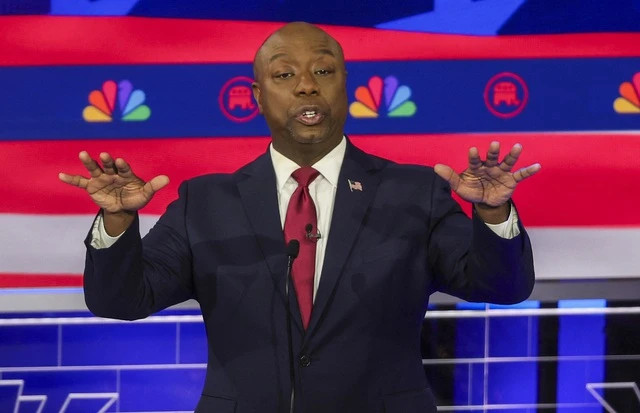 Thượng nghị sĩ Tim Scott. Ảnh: REUTERS Thượng nghị sĩ Tim Scott. Ảnh: REUTERS