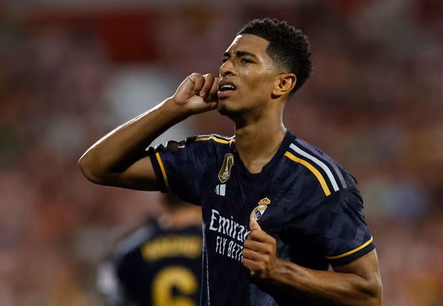 Jude Bellingham vươn lên dẫn dầu danh sách Vua phá lưới La Liga với 6 bàn sau 7 trận. Ảnh: REUTERS