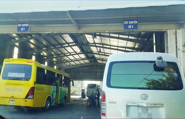 Trung tâm Đăng kiểm xe cơ giới 92-02D. (Nguồn: VnExpress) Trung tâm Đăng kiểm xe cơ giới 92-02D. (Nguồn: VnExpress)