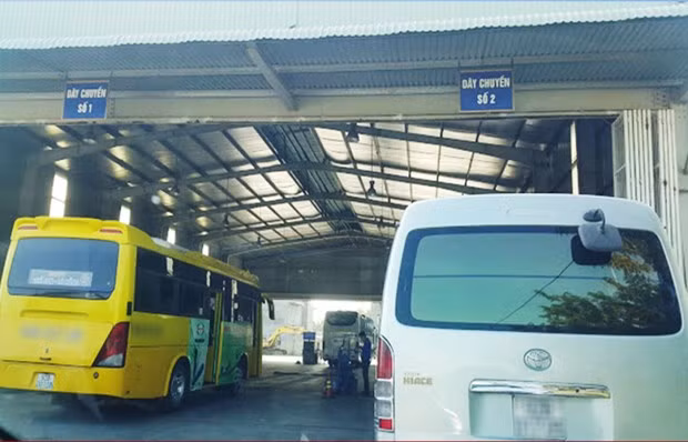 Trung tâm Đăng kiểm xe cơ giới 92-02D. (Nguồn: VnExpress)