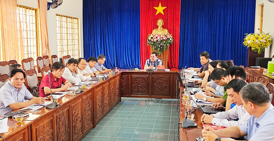 Quang cảnh cuộc họp. Ảnh: Bá Bính Quang cảnh cuộc họp. Ảnh: Bá Bính