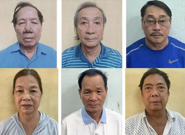 6 trong số 11 cá nhân mà Cục Cảnh sát kinh tế đề nghị làm rõ tài sản (từ trái qua, trên xuống): Lê Quang Thung, Huỳnh Trung Trực, Phạm Văn Thành Nguyễn Thị Gái, Nguyễn Công Tài, Nguyễn Trọng Cảnh. Ảnh: Bộ Công an. 6 trong số 11 cá nhân mà Cục Cảnh sát kinh tế đề nghị làm rõ tài sản (từ trái qua, trên xuống): Lê Quang Thung, Huỳnh Trung Trực, Phạm Văn Thành Nguyễn Thị Gái, Nguyễn Công Tài, Nguyễn Trọng Cảnh. Ảnh: Bộ Công an.