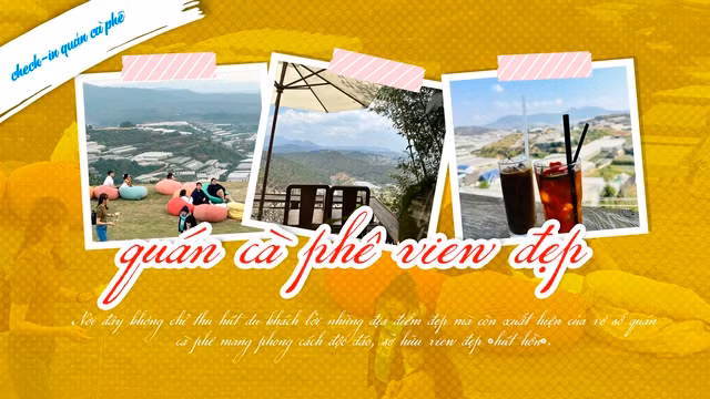 Giới trẻ thích check-in quán cà phê có view đẹp