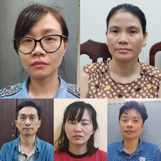 Khởi tố 5 bị can thao túng chứng khoán, thu lời hơn 157 tỉ đồng - Ảnh 1. Các bị can của vụ án. Ảnh: Công an cung cấp