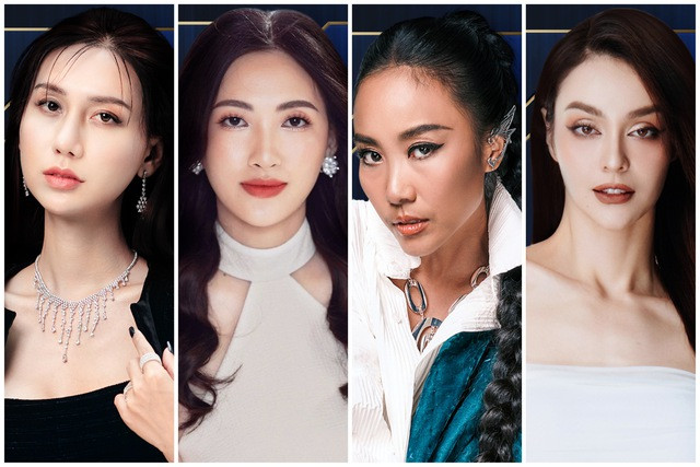 H'Hen Niê tham gia 'Chị đẹp đạp gió rẽ sóng', tranh tài cùng Đoan Trang, Nguyên Hà... - Ảnh 3. Lynk Lee, Nguyên Hà, Đoan Trang, MLee (từ trái sang) là những cái tên mới nhất được hé lộ trong Chị đẹp đạp gió rẽ sóng. Ảnh: BTC