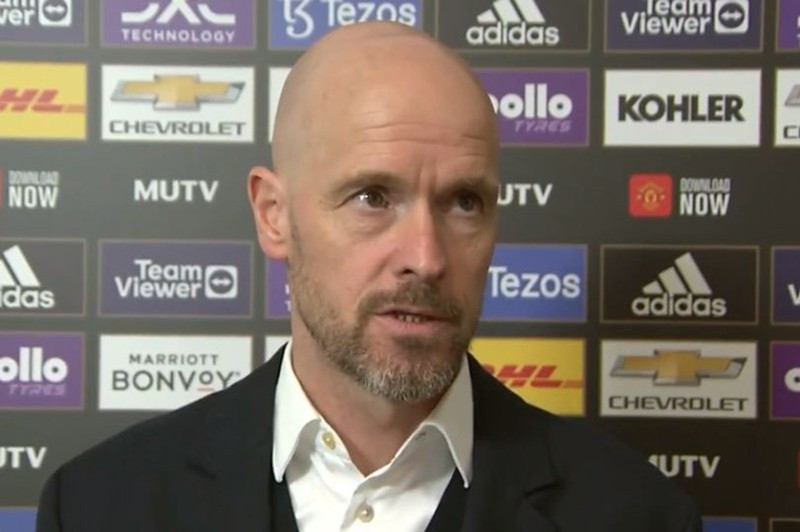 Ten Hag khẳng định MU hoàn toàn kiểm soát trong cuộc đua Top 4 Premier League. ẢNH: MIRROR