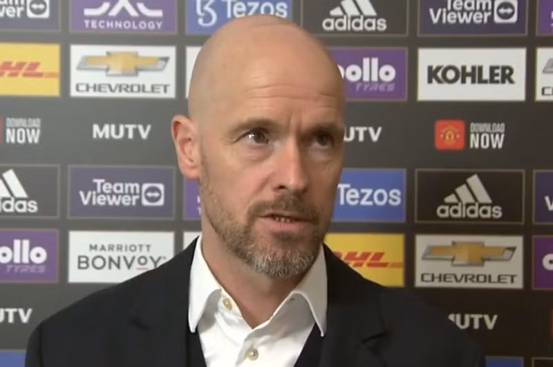 Ten Hag khẳng định MU hoàn toàn kiểm soát trong cuộc đua Top 4 Premier League. ẢNH: MIRROR