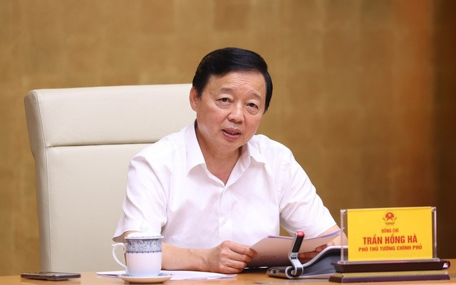 Phó Thủ tướng Trần Hồng Hà yêu cầu Kế hoạch thực hiện Quy hoạch Điện VIII không được bỏ sót dự án có đủ tiêu chí. Ảnh: VGP