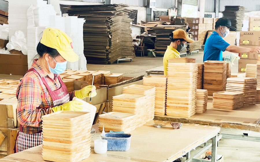 Gia Lai có tiềm năng lớn để phát triển ngành công nghiệp chế biến gỗ. Ảnh: Vũ Thảo Gia Lai có tiềm năng lớn để phát triển ngành công nghiệp chế biến gỗ. Ảnh: Vũ Thảo