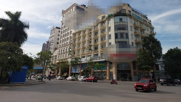 Khu vực dự án Hạc Thành Tower. (Nguồn: Báo Thanh niên) Khu vực dự án Hạc Thành Tower. (Nguồn: Báo Thanh niên)