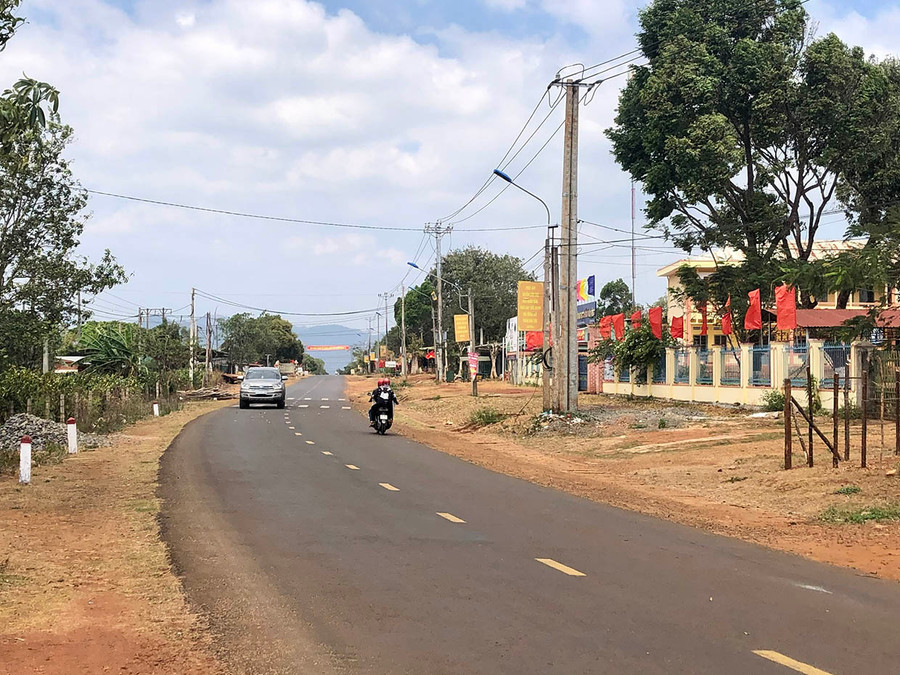 Một góc xã Ia Mơ Nông. Ảnh: Lê Nam