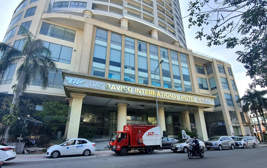Khách sạn Bavico Nha Trang tại số 2 Phan Bội Châu, TP Nha Trang. Ảnh: HH