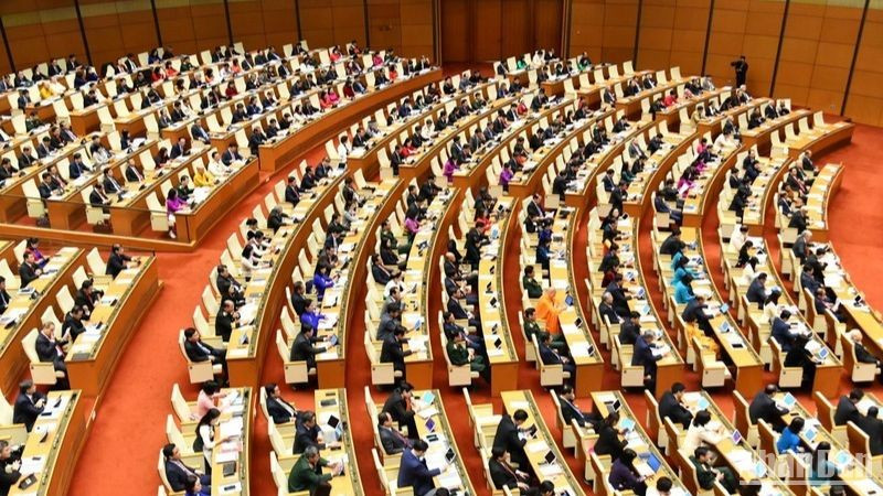 Các đại biểu Quốc hội. (Ảnh: ĐĂNG KHOA) Các đại biểu Quốc hội. (Ảnh: ĐĂNG KHOA)