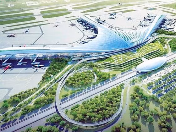 Phối cảnh sân bay Long Thành