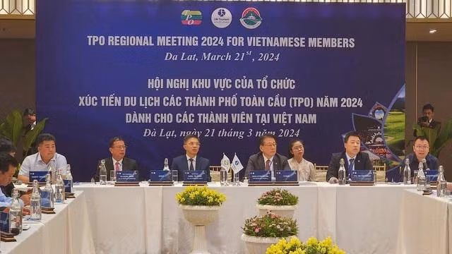 Hội nghị khu vực của TPO tổ chức tại TP.Đà Lạt. Ảnh: Lâm Viên Hội nghị khu vực của TPO tổ chức tại TP.Đà Lạt. Ảnh: Lâm Viên