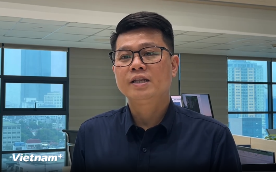 Ông Nguyễn Hữu Thành - Phó Trưởng phòng Dự báo thời tiết Trung tâm Dự báo Khí tượng Thủy văn Quốc gia. (Ảnh: PV/Vietnam+) Ông Nguyễn Hữu Thành - Phó Trưởng phòng Dự báo thời tiết Trung tâm Dự báo Khí tượng Thủy văn Quốc gia. (Ảnh: PV/Vietnam+)