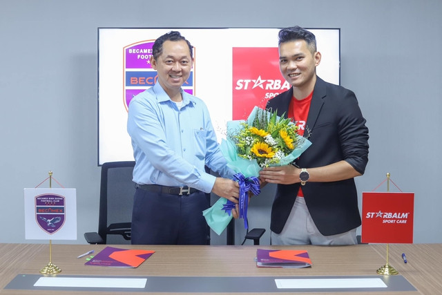 VPF: Ông Trần Anh Tú tái đắc cử chức chủ tịch, HĐQT có gương mặt 'lạ' - Ảnh 2. Ông Hồ Hồng Thạch, Chủ tịch CLB Bình Dương nắm giữ thêm vai trò Phó chủ tịch HĐQT VPF. ẢNH: CLB BÌNH DƯƠNG