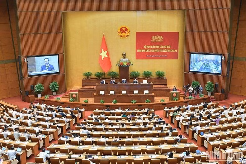 Quang cảnh hội nghị. (Ảnh: DUY LINH)