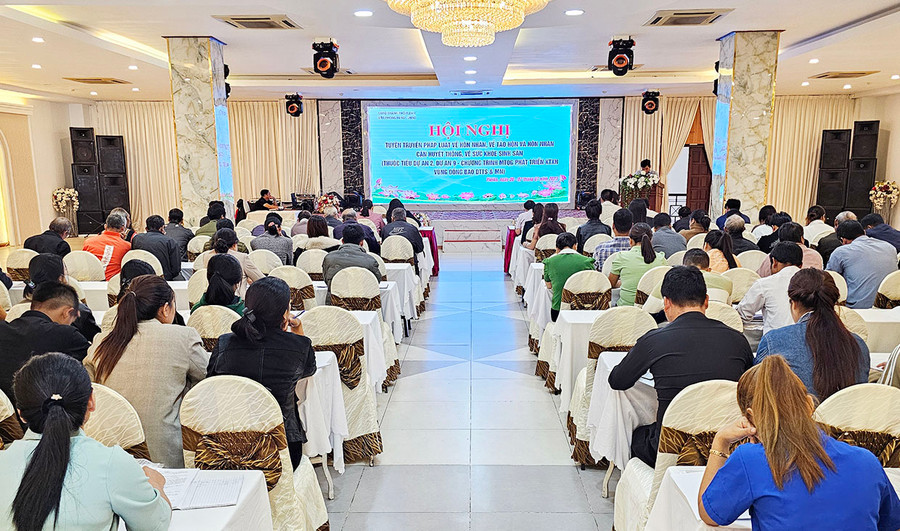 Quang cảnh hội nghị. Ảnh: Bá Bính Quang cảnh hội nghị. Ảnh: Bá Bính