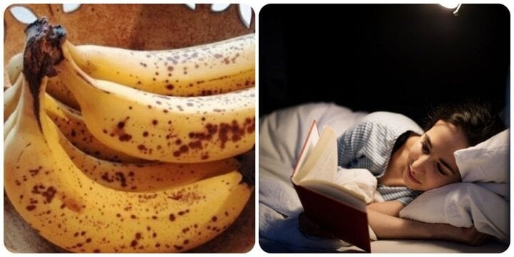 Ăn chuối trước khi đi ngủ rất tốt cho sức khỏe.