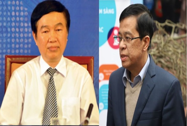 Bị cáo Nguyễn Trần Hiển và Đỗ Đức Anh. Bị cáo Nguyễn Trần Hiển và Đỗ Đức Anh.