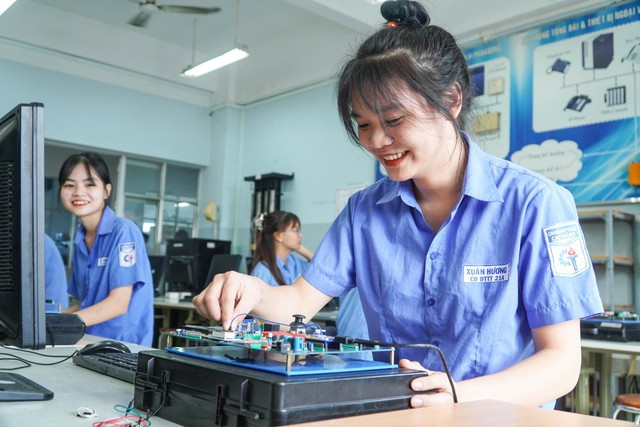 GDNN dần được nhiều học sinh và phụ huynh lựa chọn vì thời gian đào tạo ngắn, được hỗ trợ học phí theo Nghị định 81/2021/CP