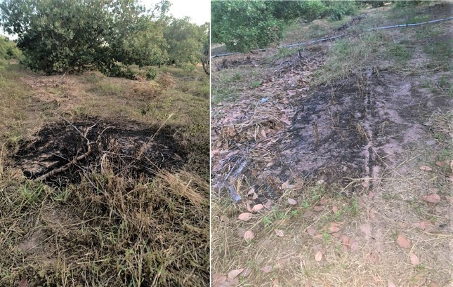 Mặt đất bổng dưng bốc cháy. Mặt đất bổng dưng bốc cháy.