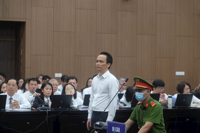 Bị cáo Trịnh Văn Quyết tại phiên tòa. Bị cáo Trịnh Văn Quyết tại phiên tòa.