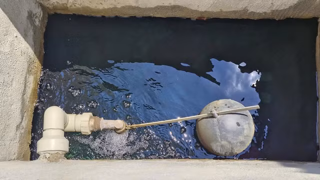 Bể cung cấp nguồn nước cho chung cư