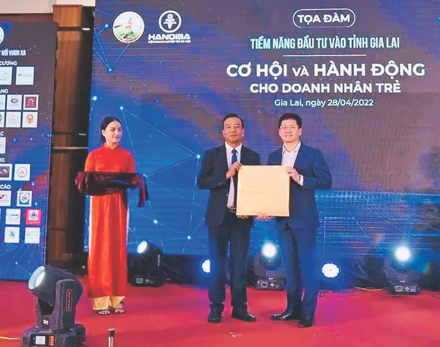 Hội Doanh nhân trẻ là cầu nối hỗ trợ các doanh nghiệp tham gia những chương trình tọa đàm kết nối đầu tư. Ảnh: Phan Nguyên
