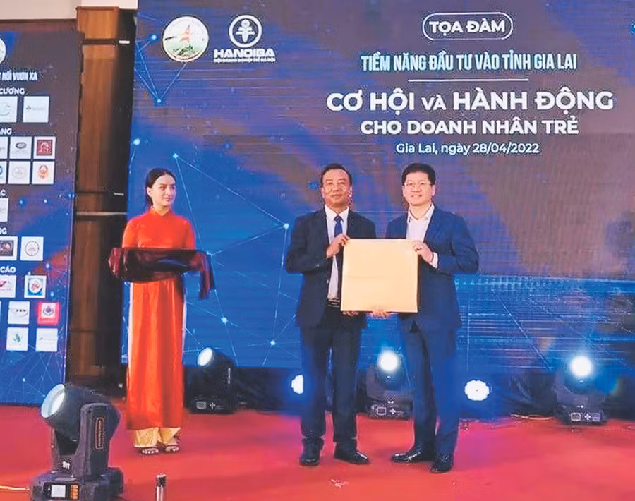 Hội Doanh nhân trẻ là cầu nối hỗ trợ các doanh nghiệp tham gia những chương trình tọa đàm kết nối đầu tư. Ảnh: Phan Nguyên