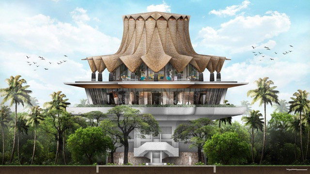 Phối cảnh Khu nghỉ dưỡng Ritz-Carlton Reserve, đảo Hòn Thơm