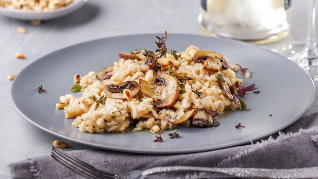 Hai món Việt Nam trong danh sách 100 món cơm ngon nhất thế giới - Ảnh 3. Món cơm nấm của Ý ở vị trí số 1. Ảnh: T.A