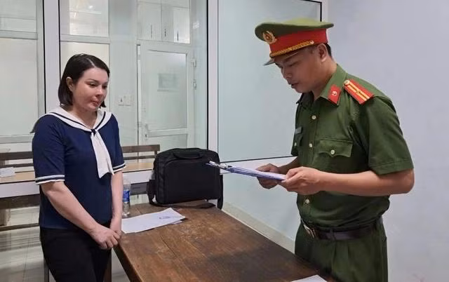 Thư bị khởi tố, tạm giam. Ảnh: Nguyễn Tú