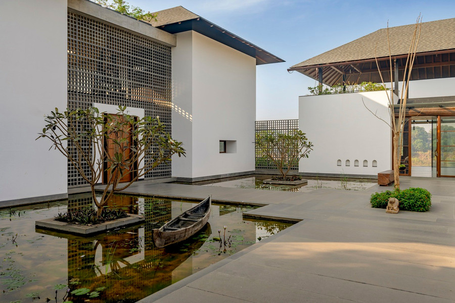 Do đó, nhóm kiến trúc sư lên ý tưởng tạo ra một với những khối nhà có công năng sử dụng khác nhau.